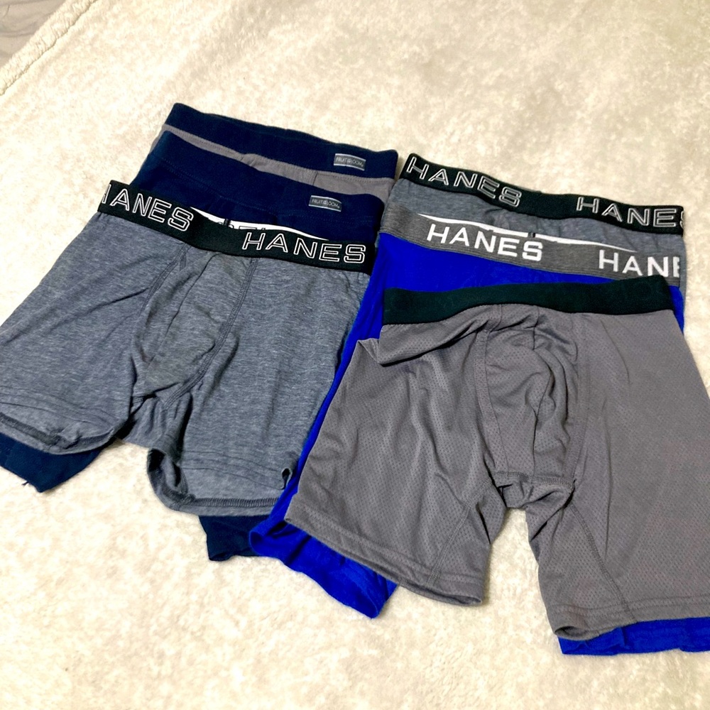 6 piece underwear size small
